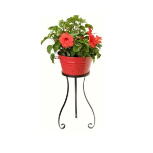 Accueil Décoration de salon pot de fleur jardinières galvanisées grand jardinière ronde personnalisée contenant d'herbes à des prix abordables - Product Image 4