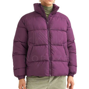 Chaqueta de invierno de burbuja de alta calidad con logotipo impreso personalizado OEM - Product Image 2