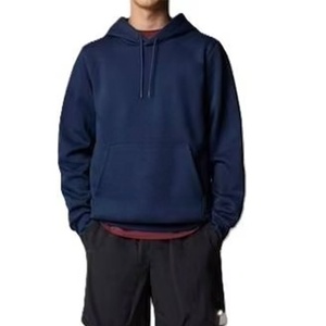 Logo personnalisé Meilleure vente Sweat à capuche de sport grande taille pour hommes Hiver Respirant Séchage rapide Manches longues Sweat à capuche de fitness pour hommes Couleur bleue - Product Image 2