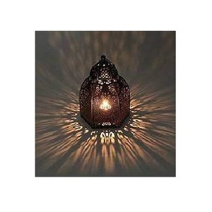 โคมไฟสไตล์คลาสสิกสำหรับตกแต่งเทศกาลรอมฎอนโคมไฟโลหะเครื่องใช้บนโต๊ะอาหารทำด้วยมือ - Product Image 2