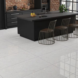 Carreaux de mur et de sol en porcelaine élégants 600x1200, finition marbre brillant, installation sans joint, parfaits pour les intérieurs luxueux - Product Image 1