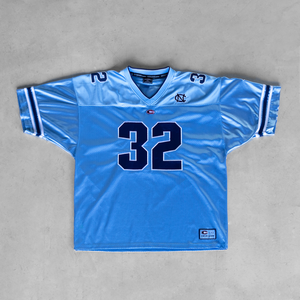 Venta al por mayor de fútbol americano de diseño personalizado Retro Mesh Jersey totalmente sublimación impresa Oversized Crop Streetwear estilo corto - Product Image 1