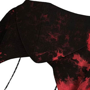 Sudadera con Capucha Corta de Invierno Personalizada para Mujer, Sudadera Holgada Informal, 100% Algodón, Felpa, Logotipo Frontal, 300g - Product Image 3