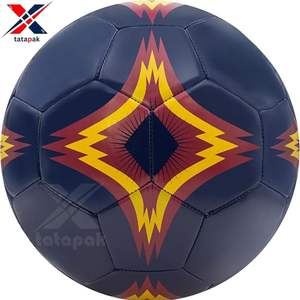 Balón de Fútbol de PVC Hecho en Pakistán, Calidad de Exportación 2026, Color Personalizado, Tamaño 5, Ecológico, para Interior/Exterior, Más Vendido - Product Image 1