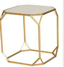 Mesa auxiliar de mármol de cristal de Metal hecha a mano moderna con consola con incrustaciones de hueso, muebles decorativos para sala de estar para uso en Hotel - Product Image 5