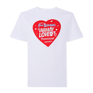 T-shirt « Jauge de Carburant Diesel » pour Lui ou Elle – Cadeau d'Amour pour la Saint-Valentin – Vêtement Promotionnel - Product Image 2
