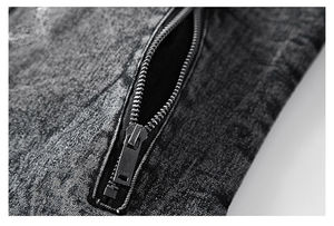 Chaqueta Vaquera Vintage Personalizable para Hombre con Cuello Alto y Detalles de Botones, 100% Algodón, Lista para el Invierno - Product Image 2