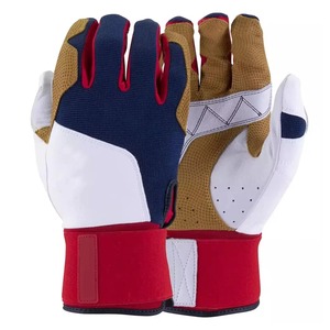 Guantes de bateo de béisbol hechos a medida de alta calidad Fabricante profesional Diseño único Directo de fábrica Precio razonable Cuero - Product Image 5