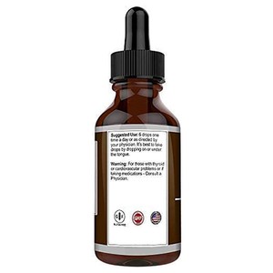 Gotas líquidas de yodo orgánico de etiqueta privada, suplemento de yodo puro para tiroides y suplemento de energía inmune - Product Image 2