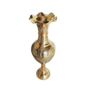 High Quality Brass <b>Vintage</b> Arabic Flower <b>Vase</b> Engraved With Polish Finished For Tabletop Home Decor And Table Decoration - Product Image 6