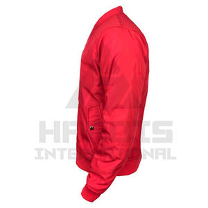 Equipo personalizado Letterman alta calidad moda hombres invierno bombardero chaqueta de invierno chaqueta de Bombardero - Product Image 4