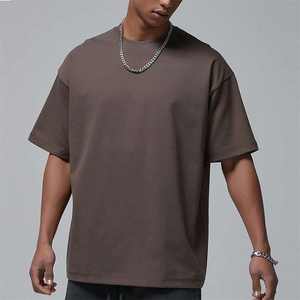 เสื้อยืดแขนยาวสำหรับผู้ชายเสื้อยืด280gsm ไหล่ปล่อยชายเสื้อคอตตอนไซส์ใหญ่พิเศษแนวสตรีทเสื้อยืดหรูหราออกแบบได้ตามต้องการ - Product Image 6