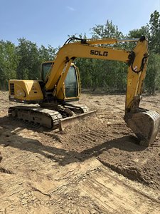 LUDV sistema idraulico 28MPa pressione con motore di marca pollain motore cambio ingranaggio usato <span class=keywords><strong>LG685</strong></span> escavatore - Product Image 2