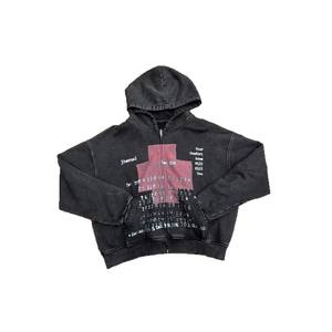 Sudadera con capucha Retro 2025 nueva sudadera con estampado personalizado de manga larga con capucha Street Trend gran oferta de alta calidad - Product Image 4