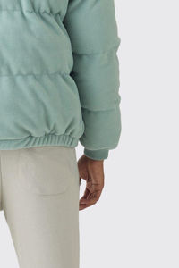 Chaqueta Acolchada con Capucha para Hombre, Diseño Personalizado con Logotipo OEM, Largo Medio, Resistente al Viento, Impermeable, Transpirable, Cálida, de Alta Calidad - Product Image 5