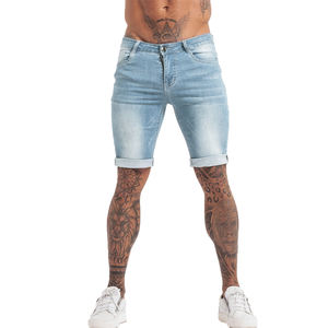 <b>Men's</b> <b>Shorts</b> Skinny <b>Short</b> Pants <b>Jean</b> <b>Shorts</b> <b>for</b> <b>Men</b> Elastic Waist Slim Fit Streetwear Stretch - Product Image 6