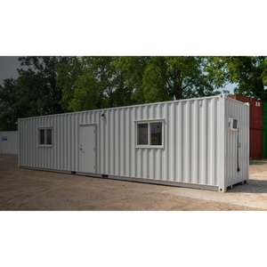 Cabine préfabriquée de conteneur de deux fenêtres pour l'usage à la maison portatif - Product Image 6