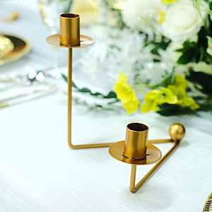 Best Selling Candle Candlestick <b>Sand</b> Dinner Metal in Iron Gold Plating Candle Holder for Home Living Room <b>Decor</b> Candle Mold - Product Image 1