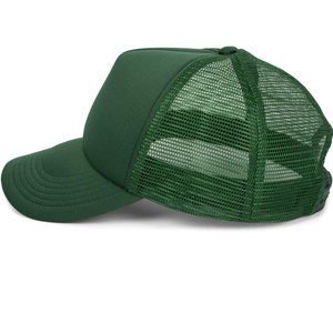 Gorra de camionero de malla de algodón unisex, gorra ajustable informal con logotipo de impresión de bordado personalizado en diferentes colores - Product Image 2