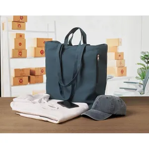 Borse Shopper in Cotone Riciclato GAVE COLOUR, Borse Promozionali Ecologiche - Product Image 5