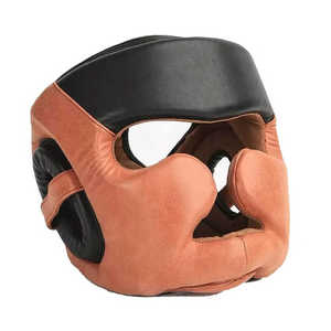 Protège-tête de boxe Meilleur prix Qualité supérieure Portable Respirant Matériel en cuir PU Vente chaude Unisexe Service OEM/ODM - Product Image 1