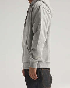 เสื้อฮู้ดสตรีทแวร์แบบซิปเต็มตัว ดีไซน์ทันสมัยสำหรับผู้ชาย ซิปสั่งทำพิเศษ ผ้าฝ้าย 100% รับผลิตแบบ OEM สำหรับฤดูหนาวและชุดออกกำลังกาย - Product Image 3