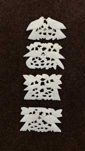 Broches de hueso inspirados en la naturaleza hechos a mano Woodland Elegance. Ideal para coleccionistas de joyas amantes de la moda artesanal - Product Image 2