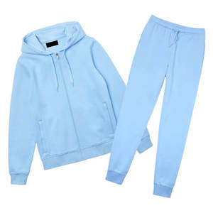 Vêtements de sport personnalisés de haute qualité Gym Fitness Tech Polaire Zip Up Survêtements Hommes Deux Pièces Ensemble Survêtement Jogging Costume - Product Image 4
