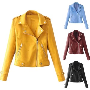Chaqueta térmica integrada de piel nueva para mujer, abrigo de piel sintética de manga larga con solapa acolchada, prendas de vestir exteriores elegantes cálidas para mujer - Product Image 5