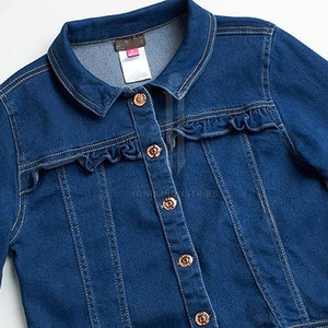 Slim Fit 100% algodón hecho mujeres Jeans chaquetas al aire libre adultos invierno desgaste mujeres Jeans chaquetas - Product Image 3