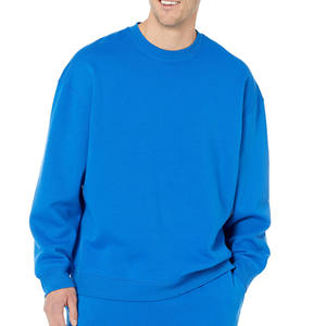 Sweat-shirt grande taille de haute qualité pour hommes Sweat-shirt à manches longues à la mode avec impression personnalisée en gros de polaire pour hommes - Product Image 1