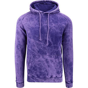 2024 otoño Unisex hombres y mujeres rompevientos chaqueta con capucha patrón gráfico personalizado encurtido grueso 100% forro de punto de algodón - Product Image 4