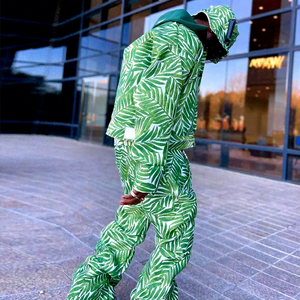 Fashion Clothing Manufacturer Men Streetwear Joggers Suits Set Custom Two Piece Set <b>Wind</b> <b>Breaker</b> Cargo Flare Men Tracksuit - Product Image 5