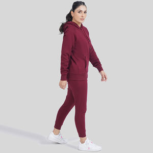 Sudaderas con capucha completas de color para mujer Sudaderas con capucha de color personalizado para mujer Sudadera con capucha informal con logotipo personalizado para mujer - Product Image 4