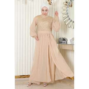 Conjunto Casual de 2 Piezas de Chifón con Volantes en el Bajo, Top y Shorts por Encima de la Rodilla, Talla XL para Verano y Otoño - Product Image 3