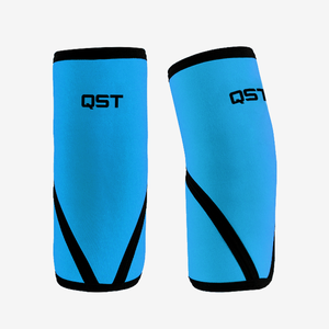 Mangas de Compresión de Rodilla Unisex de Nailon de 7 mm con Logotipo Personalizado al por Mayor, Protección Profesional, Soporte para Levantamiento de Pesas y Entrenamiento - Product Image 5