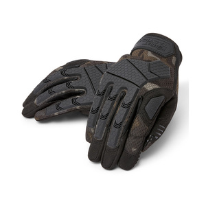 Gants tactiques Alpha - BTP Caoutchouc noir/ fermeture au poignet, gants de tir, gants de travail, camouflage personnalisé - Product Image 2