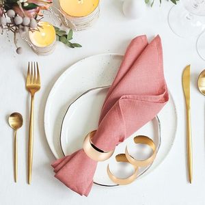 Metal Glossy <b>C</b>-<b>Shaped</b> Napkin Ring Western Restaurant Hotel <b>Table</b> Wedding Napkin Buckles Metal Napkin Ring - Product Image 4