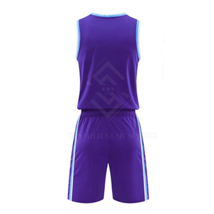 Faible MOQ, ensembles d'uniformes de basket-ball sans manches pour hommes personnalisés, respirants, de haute qualité, dernier design, impression de logo personnalisée, 100% - Product Image 3