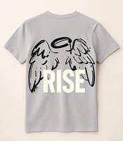 Kaus kustom logo cetak layar 100% katun lembut kaos khusus ukuran Plus kosong 180 Gsm kaus polos pria untuk pria