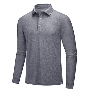 Nouvel arrivage de polos pour hommes de qualité supérieure coupe ajustée respirante style décontracté manches courtes motif solide Collection d'été - Product Image 6