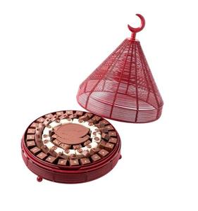 Luxury bowl for <b>Chocolate</b> Serving Metal Bowl With Wooden Stand For Sweets Dates / <b>Chocolate</b> <b>hampers</b> Available in wholesale price - Product Image 6