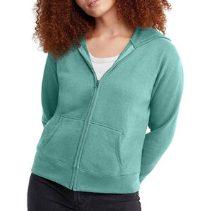 Sudadera con capucha de invierno para mujer, personalizada, de algodón grueso, estilo oversize. - Product Image 4