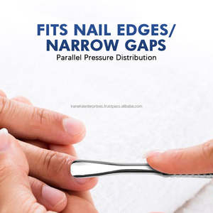 Empujador de Cutículas de Acero Inoxidable con Doble Cabeza y Logotipo Personalizado, Removedor de Piel Muerta Profesional, Herramienta de Manicura para Limpieza de Uñas - Product Image 3