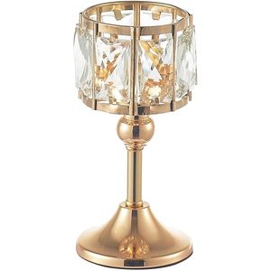 Portavelas moderno y elegante de metal con detalles intrincados para una sofisticada mesa de comedor navideña, decoración de eventos de lujo - Product Image 6