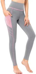 Mallas de gimnasio de cintura alta con logotipo personalizado, pantalones de correr sin costuras con cordón para mujer, pantalones de yoga informales de cintura alta - Product Image 3