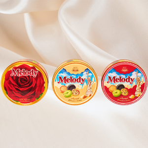 Boîte en métal de qualité alimentaire OEM personnalisée et écologique stockage recyclable pour bonbons biscuits chewing-gum sucre pour emballage cadeau - Product Image 1