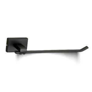 Towel Holder for Bathroom Wall Mounted Metal Towel Holder with Black Matt Finished Water & Rust Resistant Modern Design - Product Image 1