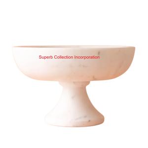 Bol à fruits en marbre naturel de meilleure qualité pour décoration intérieure et centre de table de cuisine - Product Image 5