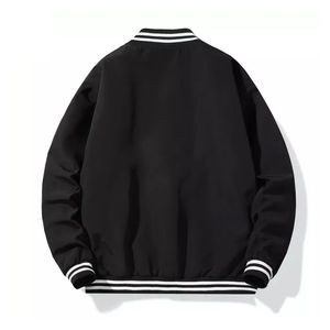 Chaqueta universitaria de alta calidad, ropa deportiva de poliéster, transpirable, de manga larga, cálida, para hombre, chaqueta de béisbol - Product Image 3